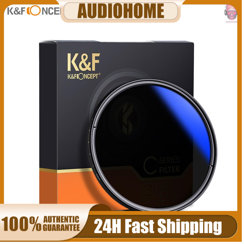 Kính lọc K&amp;F CONCEPT ND siêu mỏng từ ND2 đến ND400 dành cho ống kính EF 24-70mm f/2.8L II USM/ 16-35mm f/2.8L III USM