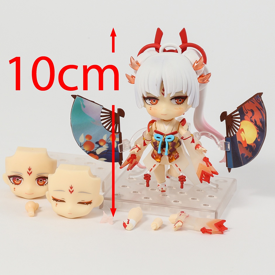 Nendoroid Mô Hình Đồ Chơi Nhân Vật Shiranui 1608 Ibaraki Doji 1244 Onmyoji Q Face Bằng PVC