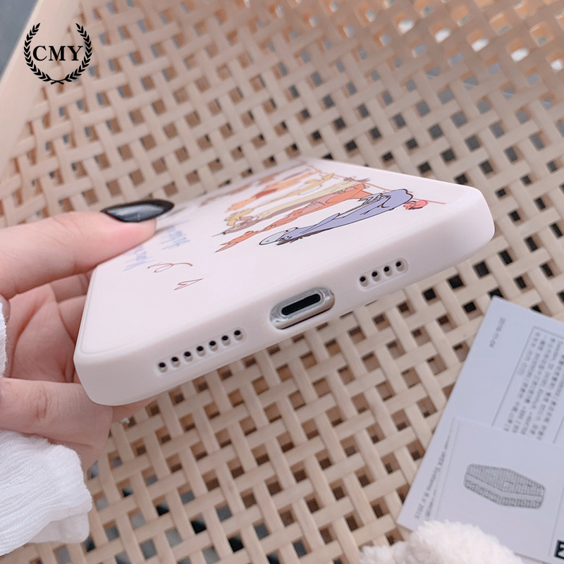 Ốp iphone  Ốp lưng Iphone 11 Ốp lưng iphone  Ốp lưng silicon Ốp iphone 12 pro max  Ốp iphone 12 mini cartoon animals case for iPhone11/11Pro 11pro Max X XR XS XS MAX 7 8 plus SE 12 pro max 12 mini 13 pro max 13 mini