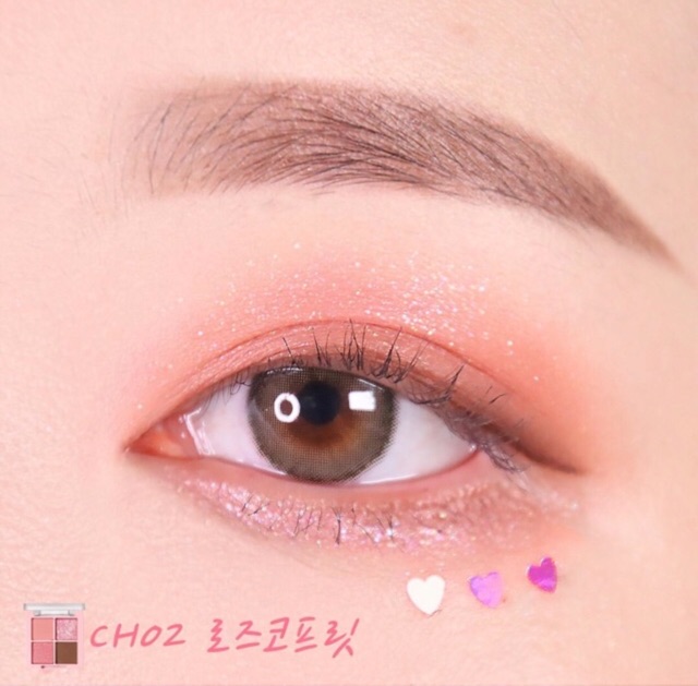 Bảng phấn mắt BLACK ROUGE CRYSTAL HEART LOCK SHADOW | BigBuy360 - bigbuy360.vn