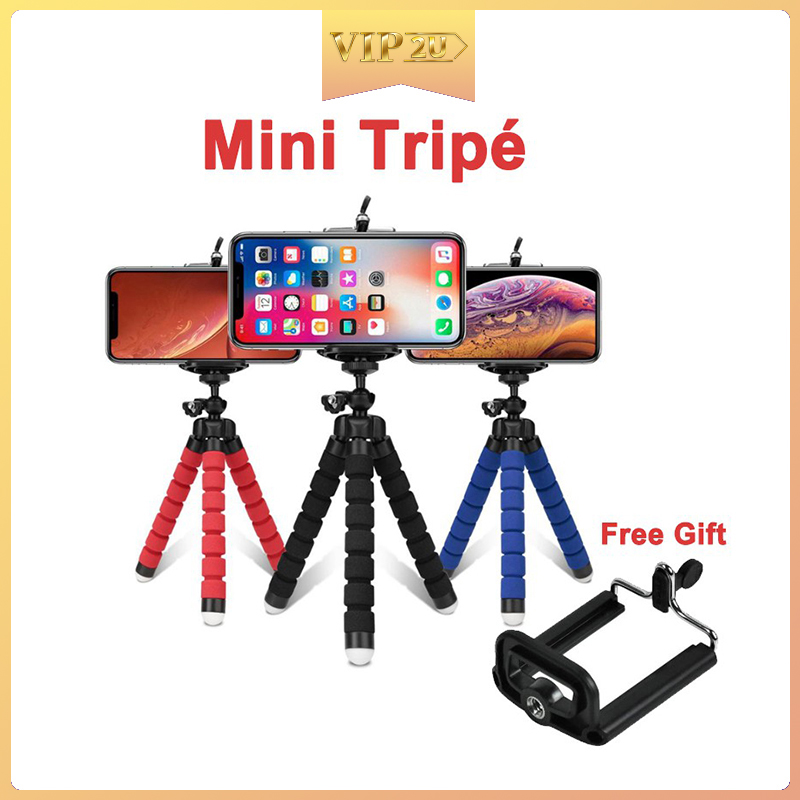 Giá đỡ tripod Vip2U dạng chân nhện độc đáo sử dụng tiện lợi