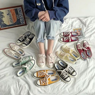 <order15 ngày>Giày cv đạp gót nữ nhiều màu * size nam link khác*