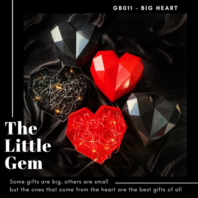 Hộp quà trái tim độc lạ Big Heart tặng 14/2 Valentine, 8/3, 20/10, 20/11, Noel, Sinh nhật | BigBuy360 - bigbuy360.vn