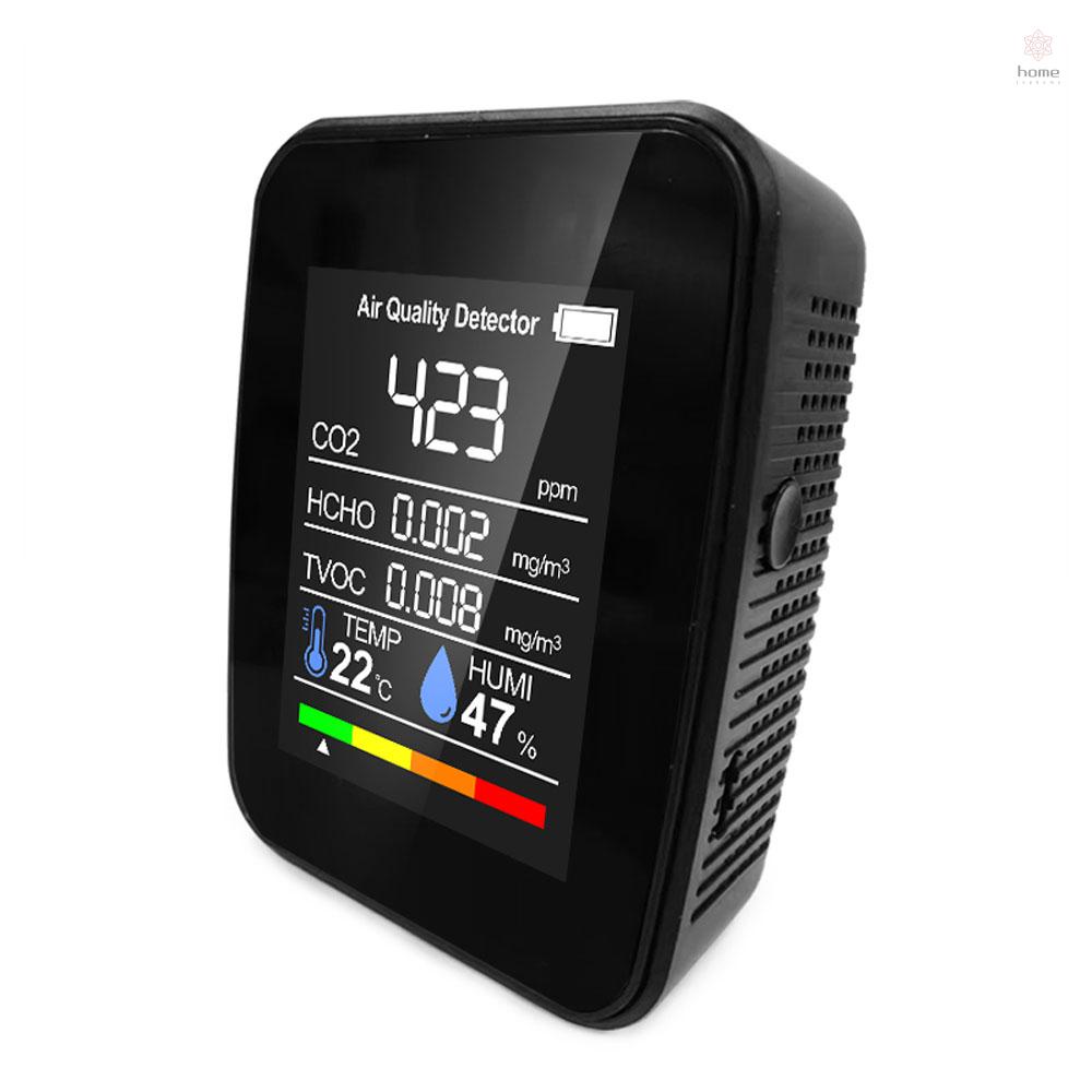 Máy đo chất lượng không khí CO2 kèm bộ phụ kiện chuyên dụng