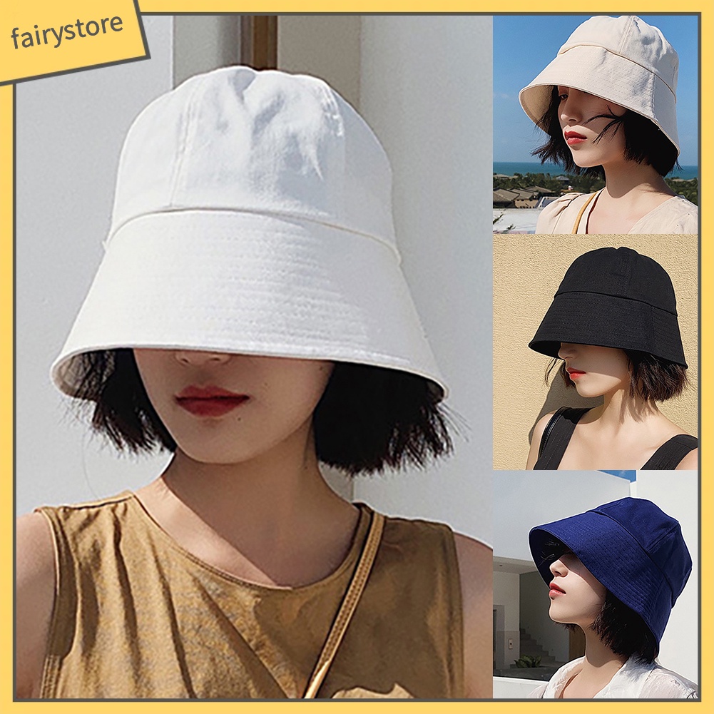 Mũ Tai Bèo Màu Trơn Dành Cho Nữ