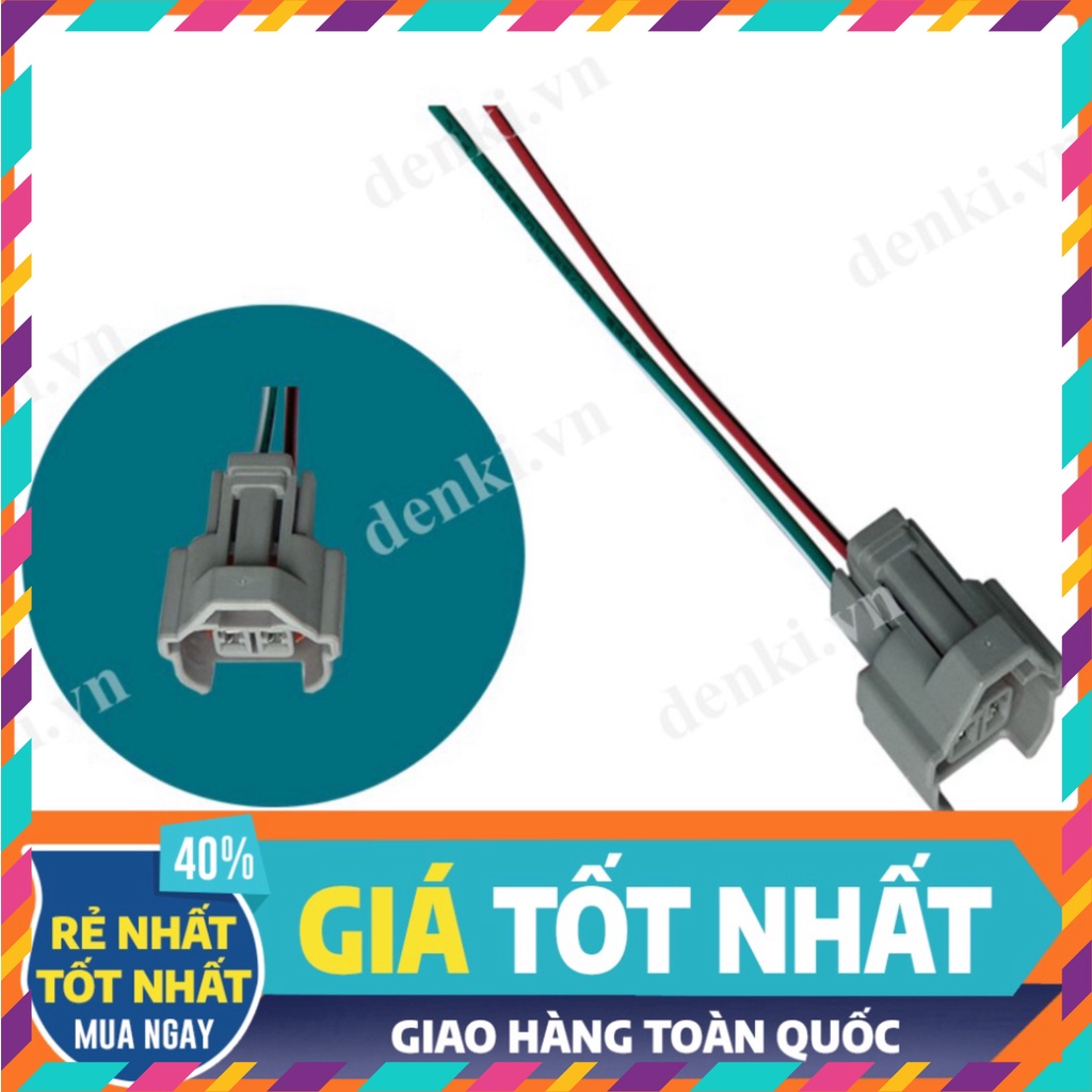 DENKI Dây Ghim Béc Phun Xăng (kim phun) Yamaha, Honda hiệu DENKI Loại tốt