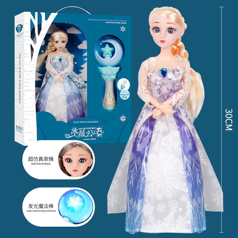 Bộ Búp Bê Công Chúa Barbie Có Khớp Cử Động Dành Cho Bé Gái 3-6 Tuổi