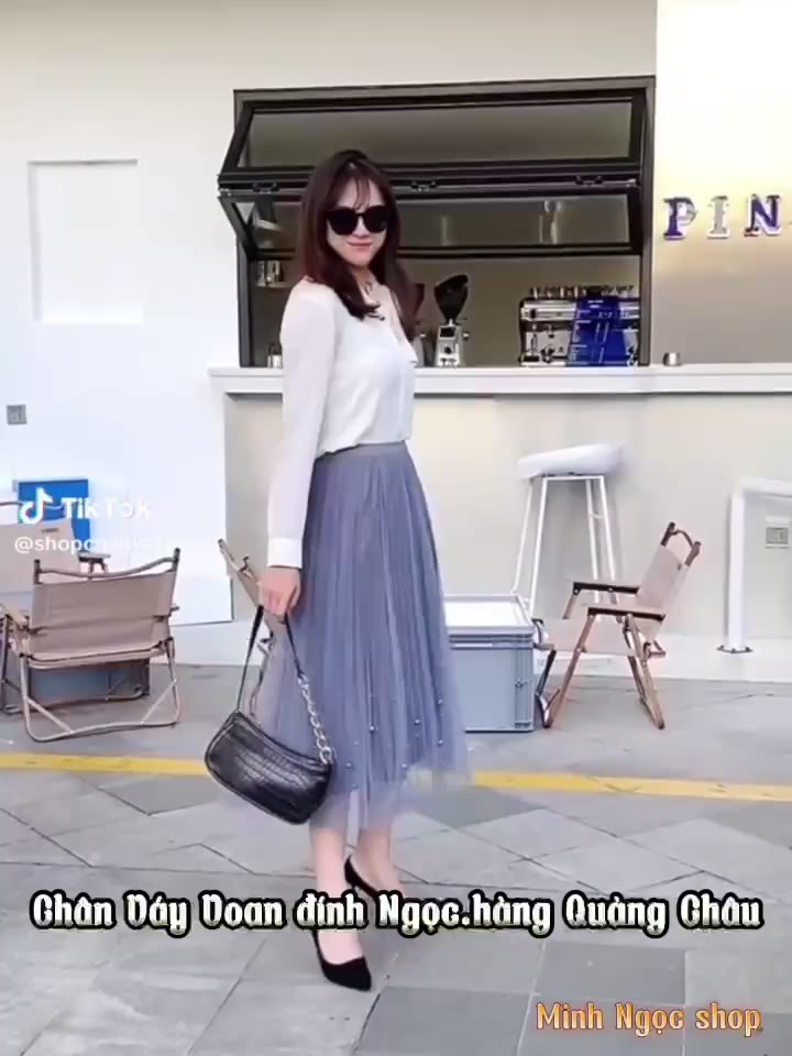 CHÂN VÁY VOAN ĐÍNH NGỌC MẶC 2 MẶT.Giá Tốt. HÀNG QUẢNG CHÂU | BigBuy360 - bigbuy360.vn