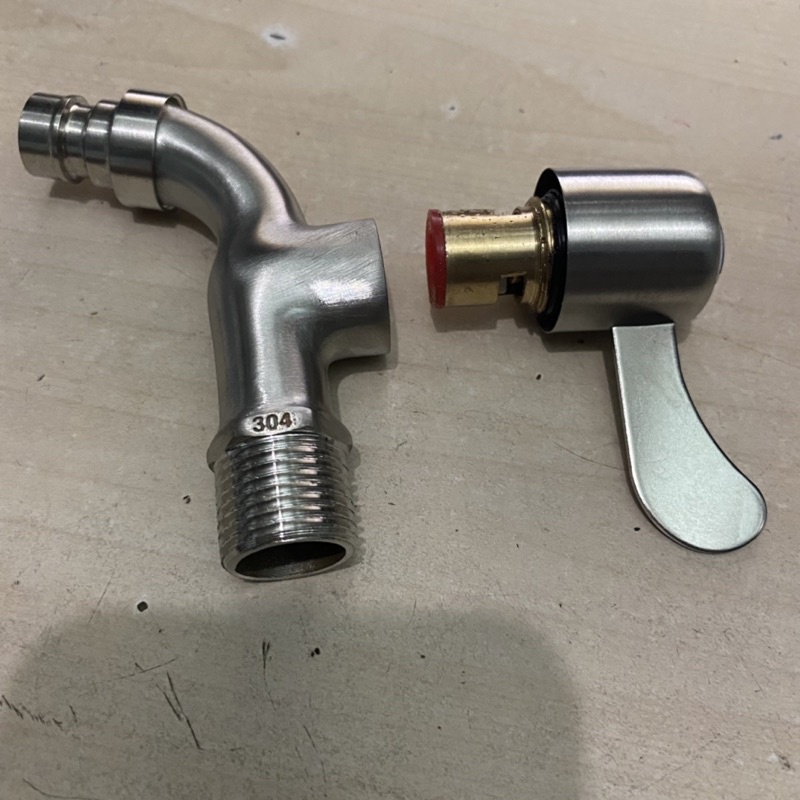 Vòi Hồ inox SUS 304 ,Vòi Hồ Tay Gạt inox 304
