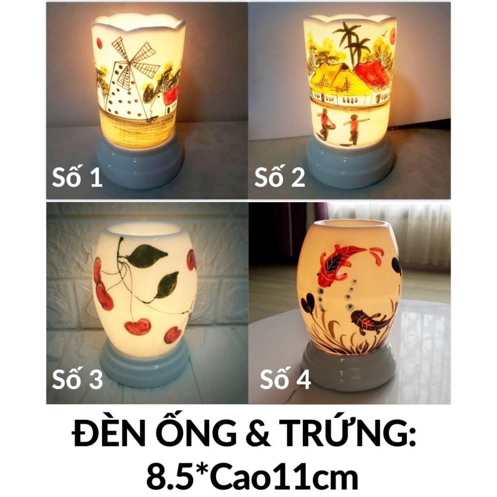 Mua ngay Combo Đèn xông tinh dầu (Chọn mẫu) + 1 bóng đèn + 1 Tinh dầu hương thơm đuổi diệt muỗi