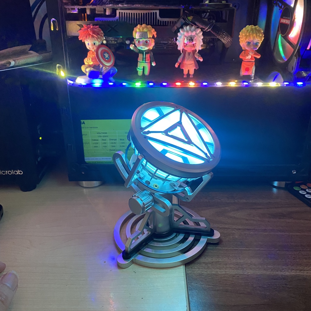 Mô hình lò phản ứng của iron man có led siêu hot