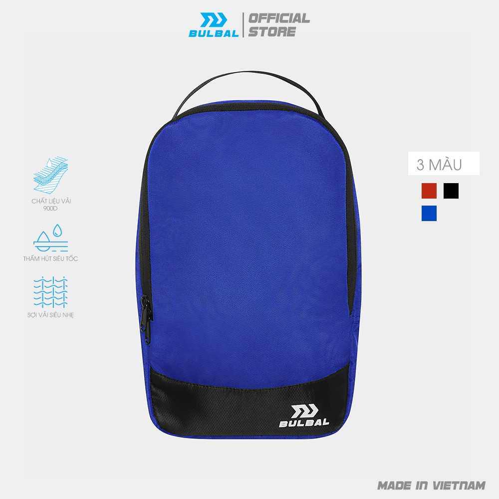 Túi đựng giày BULBAL COLLECTOR chất liệu chống thấm, có ngăn phụ đựng được thêm đồ cá nhân. 3 Màu