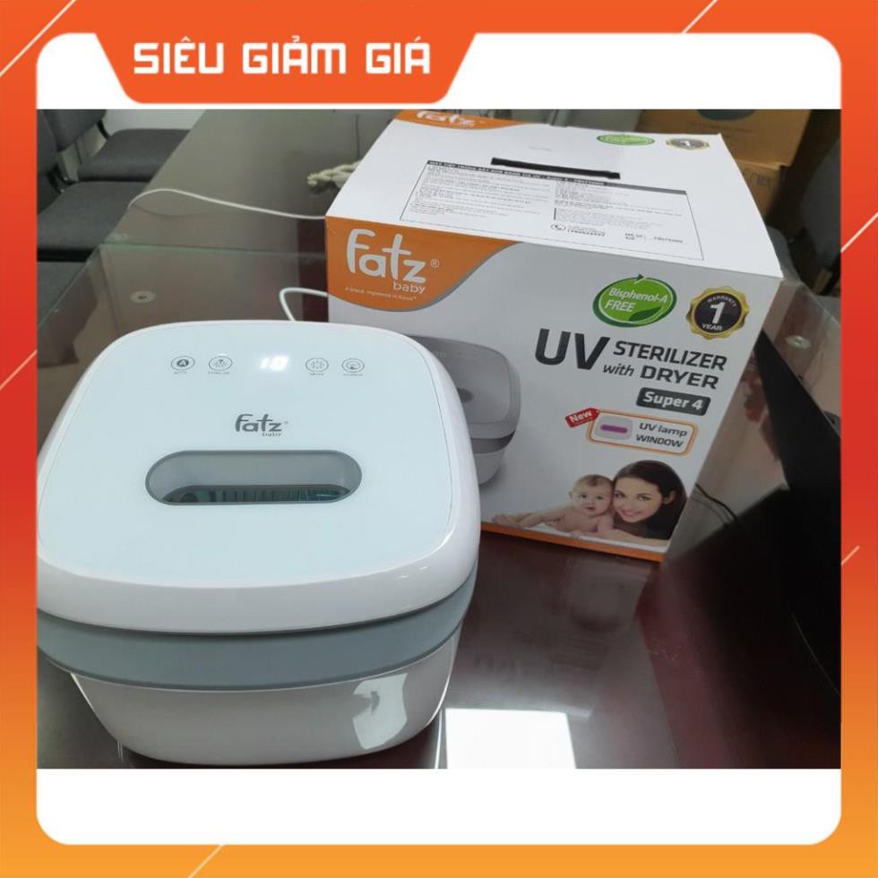 MÁY TIỆT TRÙNG SẤY KHÔ UV CHÍNH HÃNG FATZ BABY - SUPER 4 - FB4790MX