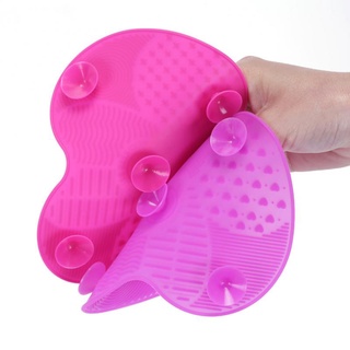 [Hàng mới về] Miếng Silicon Vệ Sinh Cọ Trang Điểm Dễ Dùng