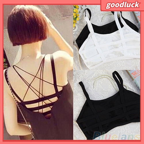 Áo Bra Thể Thao Kẻ Sọc Có Đệm Mút Quyến Rũ Cho Nữ