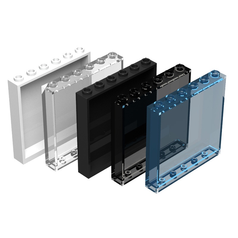 Phụ Kiện Khối Xây Dựng Nhỏ 59349 Tương Thích Với Gạch Tường Moc CS 1x6x5