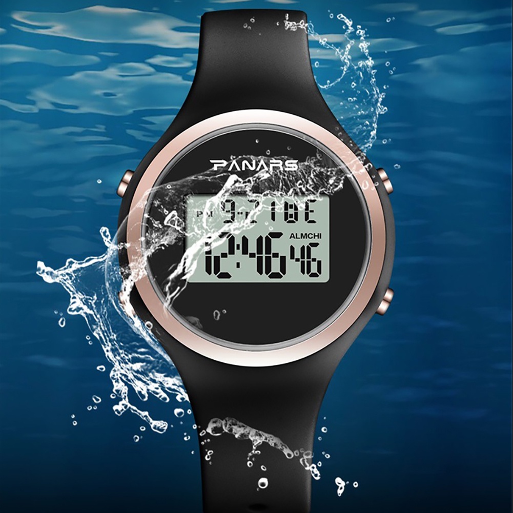 [Thanh Toán Tiền Mặt Khi Nhận Hàng] Đồng Hồ Báo Thức Kỹ Thuật Số Dạ Quang Chống Nước Thời Trang Nữ