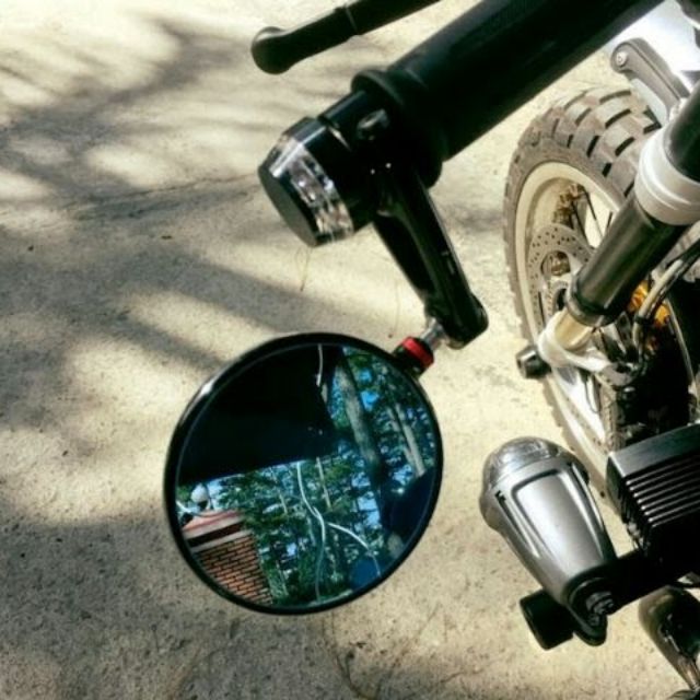 Kính gù tròn CNC Xe Máy Moto PKN-PKL