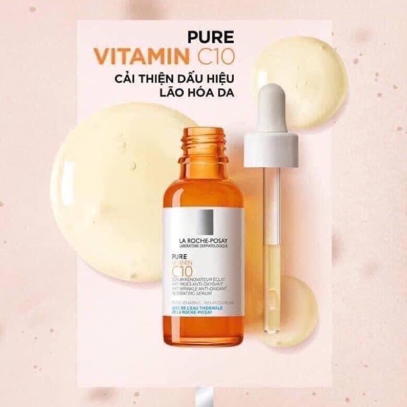 Serum dưỡng trắng Pure Vitamin C10 và Serum phục hồi B5