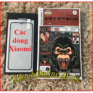 Cường lực kingkong full màn xiaomi note 9s note 7 note 8 note 8 pro mi 8 k20 k30 - k30 pro redmi note 10 pro ...