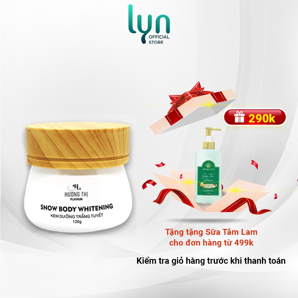 Kem dưỡng trắng tuyết Hương Thị Snow Body Whitening 120g