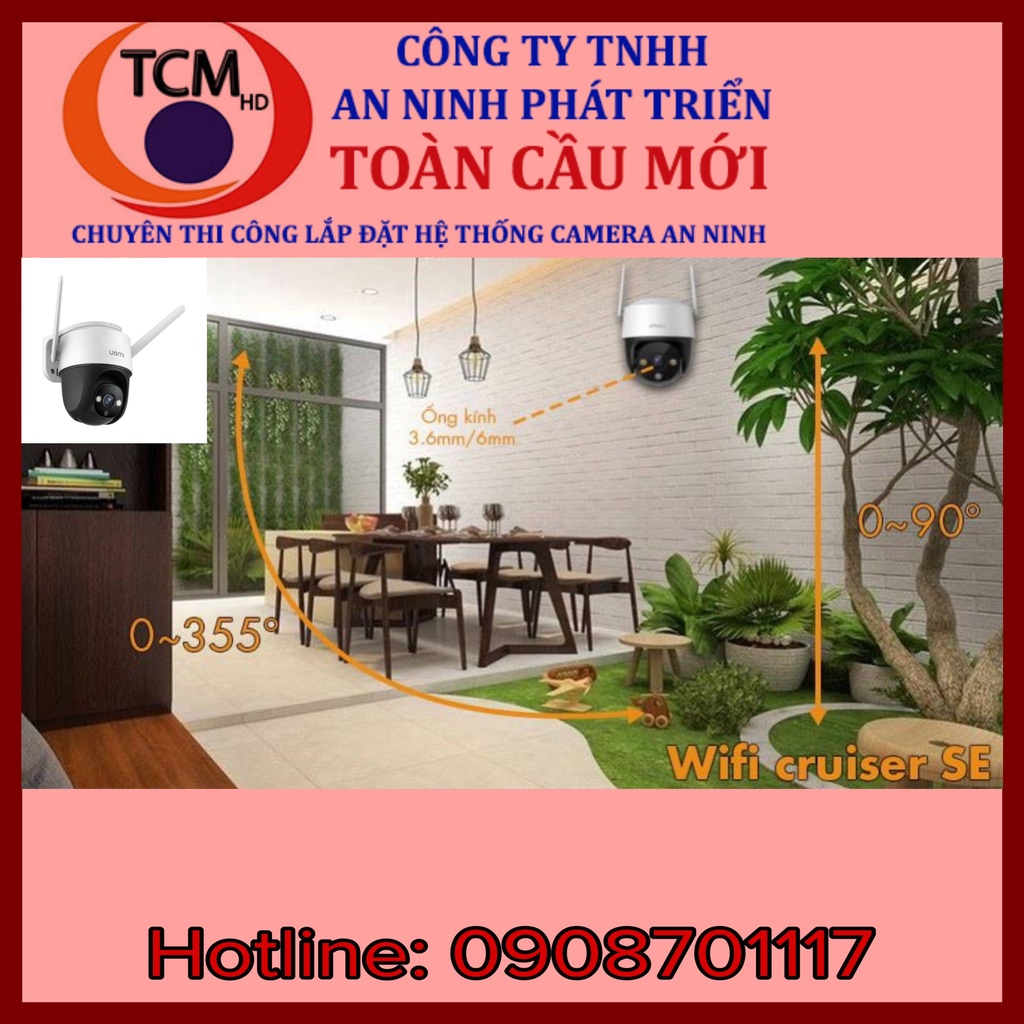 Camera IP Speed Dome hồng ngoại không dây 4.0 Megapixel DAHUA IPC-S41FP-IMOU