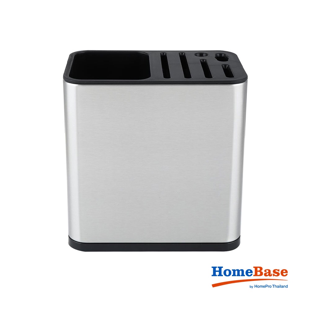 HomeBase KECH Kệ để đồ dùng nhà bếp bằng thép không rỉ Thái Lan 20x20x12cm