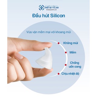 Máy hút mũi cho bé cao cấp Waterpulse,máy hút mũi điện,đầu mềm thích hợp cho cả trẻ sơ sinh
