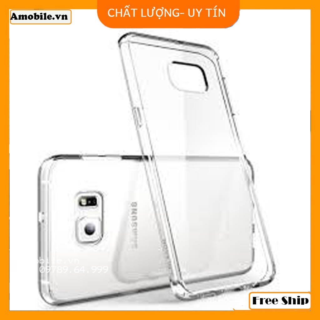 ốp lưng S6/S6e/ Ốp lưng silicon trong suốt Samsung Galaxy S6/ S6 Edge hàng cao cấp chống sốc chống va đập