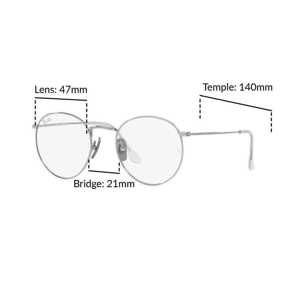 Mắt Kính RAY-BAN VISTA ROUND - RX8247V/1224 - 47 mm - Kính mát
