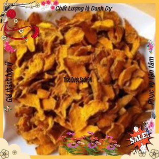 Nghệ Vàng khô thái lát 100 gram.