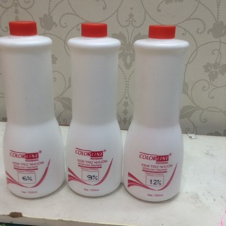 DUNG DỊCH KEM TRỢ NHUỘM OXY PEROXIDE COLORLINE LAVOX 1000ml