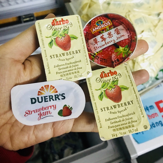 10 Mứt dâu hộp