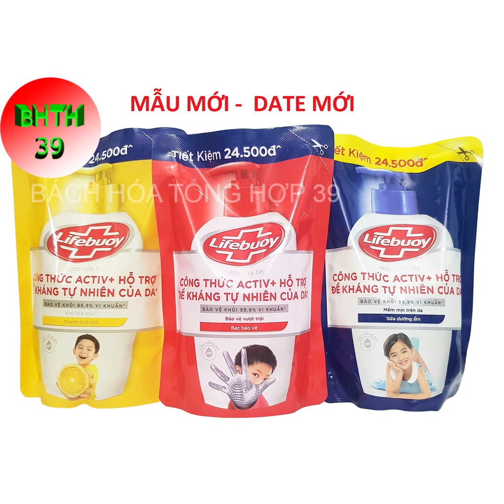 Nước rửa tay Lifebuoy / Lifebouy túi 450g