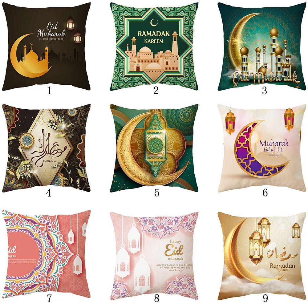 Áo Gối In Hình Mặt Trăng Hồi Giáo