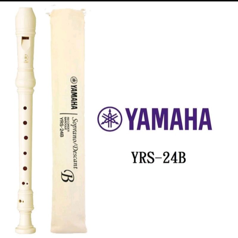 SỈ - SÁO RECORDER SOPRANO YAMAHA YRS-24B- FREESHIP