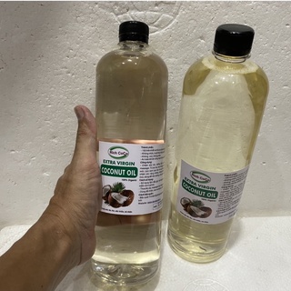DẦU DỪA HỮU CƠ ÉP LẠNH - RICH COCO – EXTRA VIRGIN COCONUT OIL – CHAI 1 LÍT