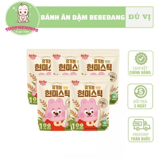 BÁNH ĂN DẶM HỮU CƠ BEBEDANG (30G ~50G) date 9/2023