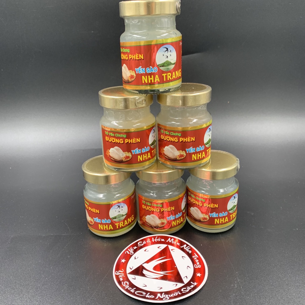 [ Yến Hũ ] - Yến Chưng Đường Phèn Hòn Mun Nha Trang 70ml | BigBuy360 - bigbuy360.vn