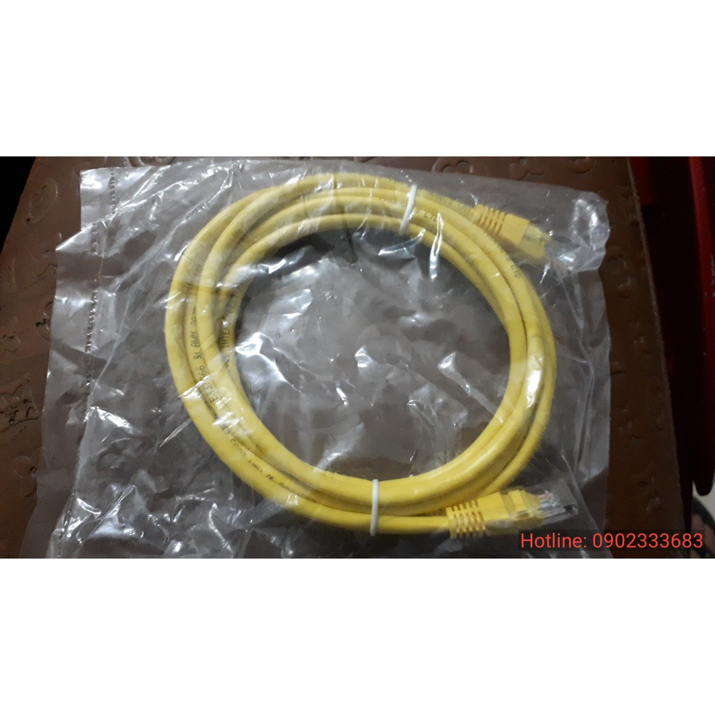 Dây mạng cat5e dài 2M đúc sẵn