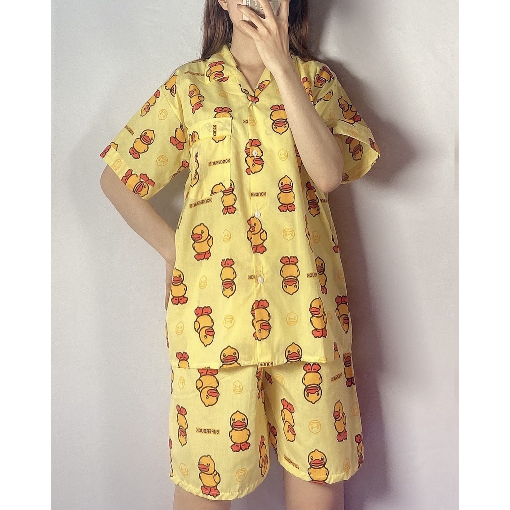 Đồ bộ ngủ họa tiết vịt couple dễ thương 2021 | BigBuy360 - bigbuy360.vn