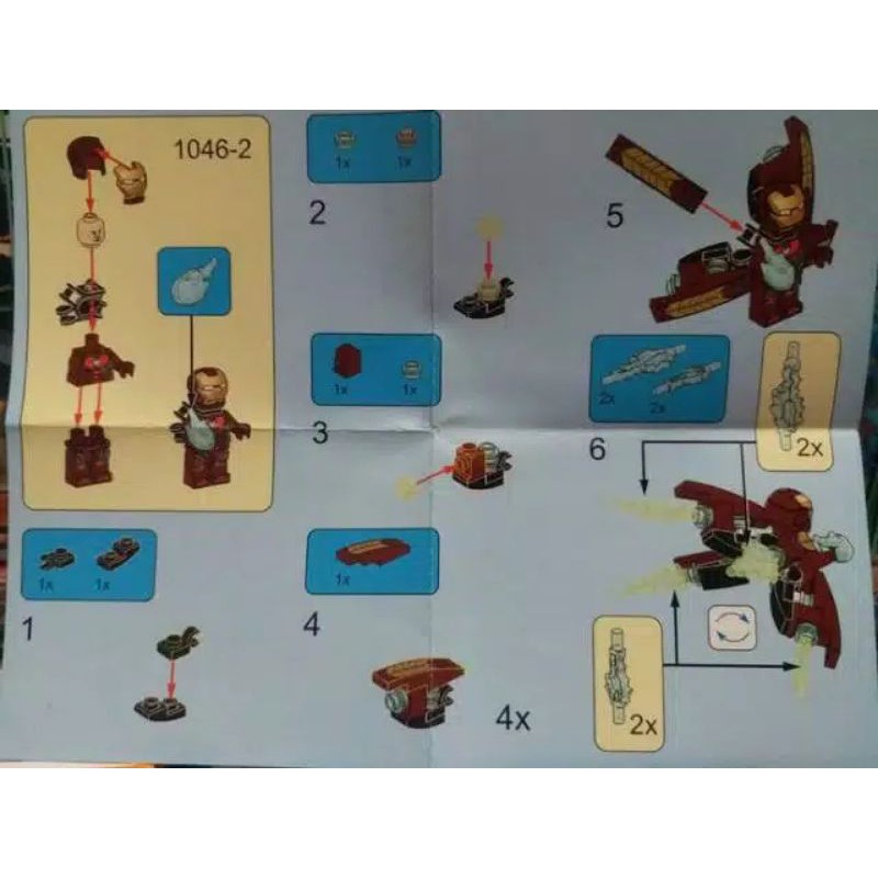 Mô Hình Đồ Chơi Lắp Ráp Lego Iron Man Mark 50 Infinity War Mk 50