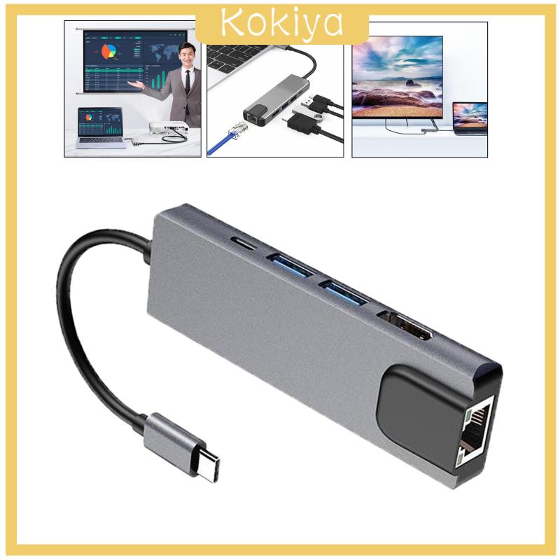 Dây Cáp Mở Rộng 5 Trong 1 Usb Type-C Hub Usb 3.0 100m