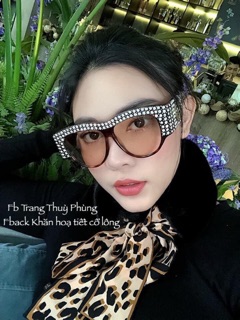 Khăn cổ lông sang chảnh