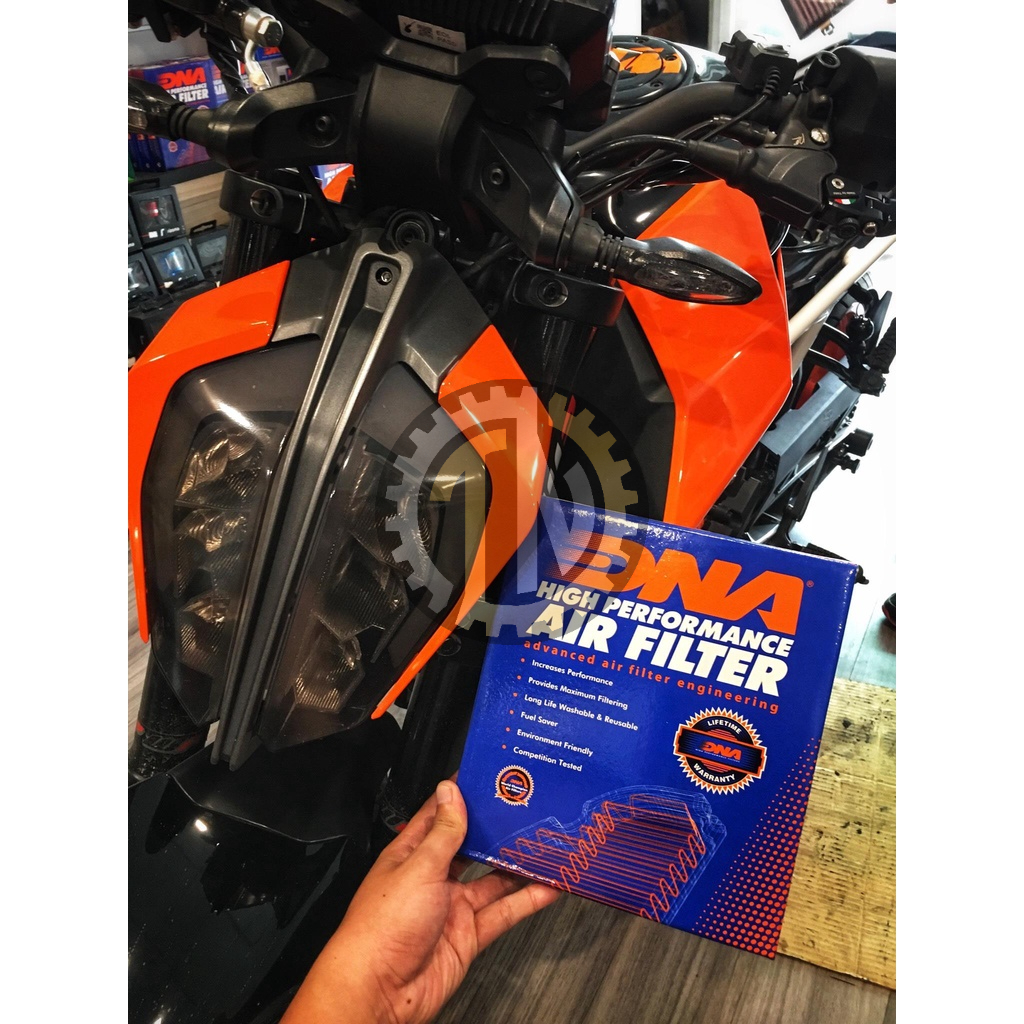 Lọc gió DNA cho xe KTM Duke 390 đời 2018 chính hãng mã PKT3N1801