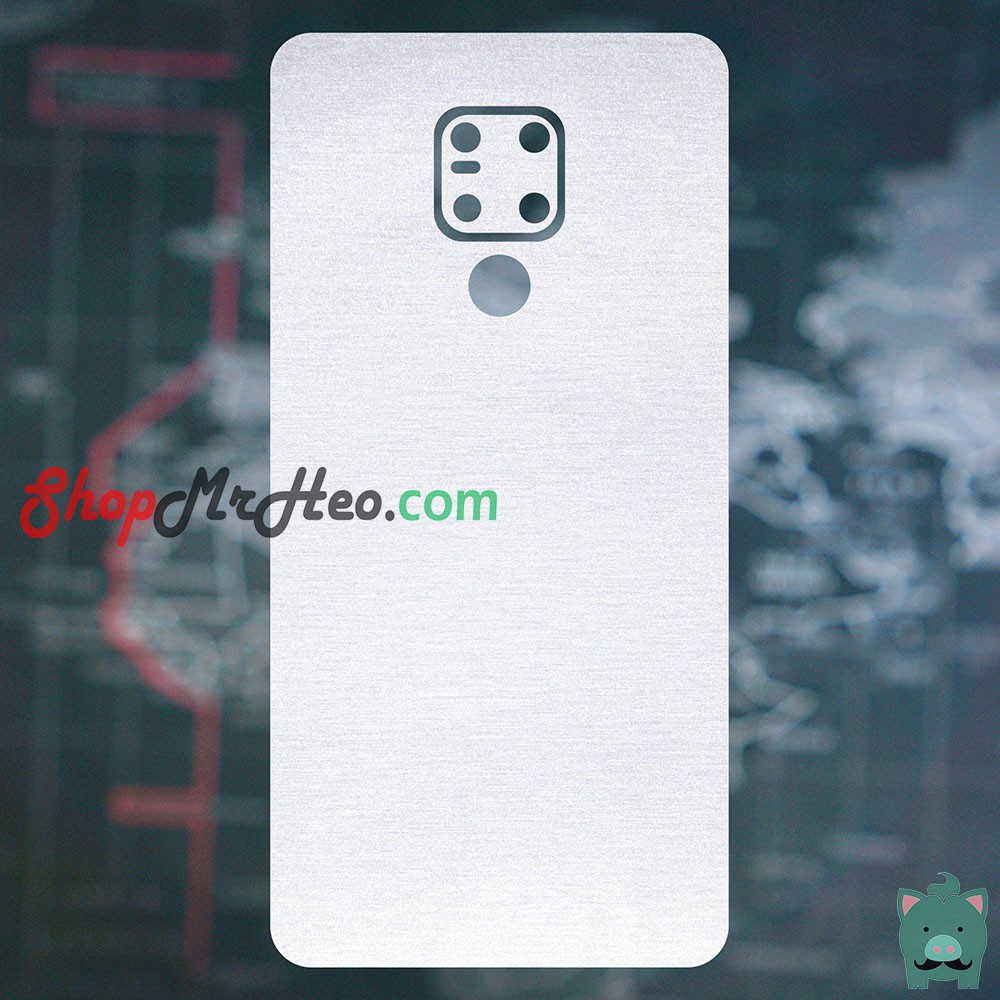 Skin Dán Mặt Sau Lưng Vân Nhôm Huawei Mate 20 - Mate 20X - Mate 20 Pro