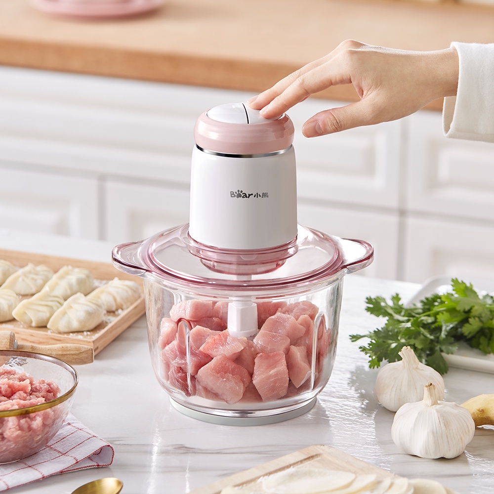 Máy xay thực phẩm đa năng 2L Bear QSJ-B03K2 - Hàng Chính Hãng