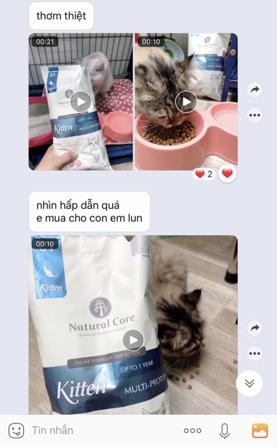 THỨC ĂN NATURAL CORE C1 BENE KITTEN CHO MÈO CON 2kg