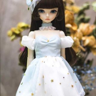 Đầm tiểu thư cho búp bê bjd