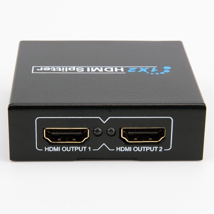 [Mã ELFLASH5 giảm 20K đơn 50K] Bộ chia màn hình HDMI Splitter 1 ra 2 chuẩn 1.4 (Đen)